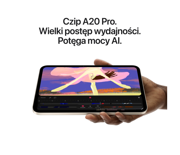 Apple iPad Mini 8gen 256GB Wi‑Fi Księżycowa Poświata Nano - 1619726 - zdjęcie 5